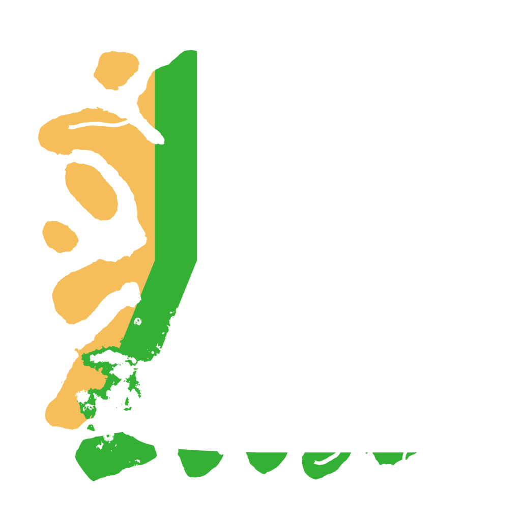 Biome Rust Map: Procedural Map, Size: 3500, Seed: 2223334