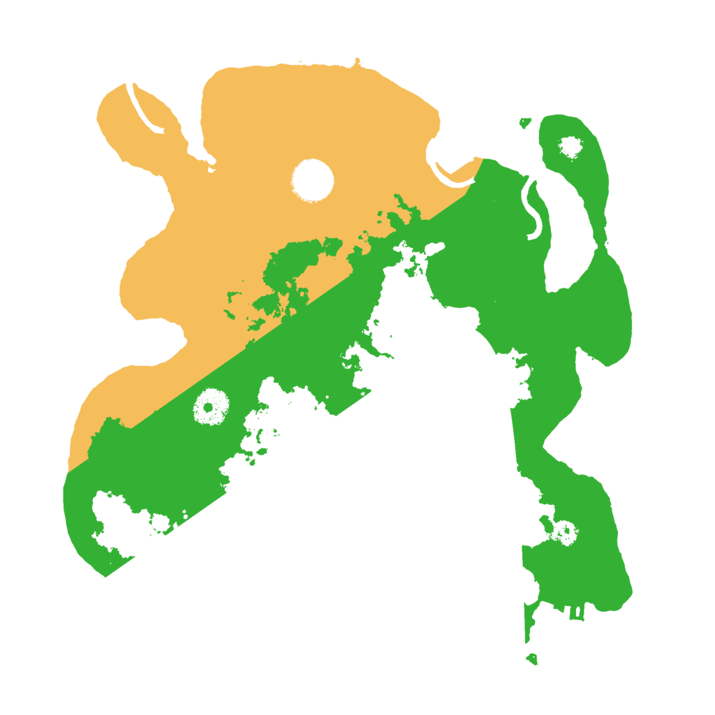 Biome Rust Map: Procedural Map, Size: 3000, Seed: 1658694243