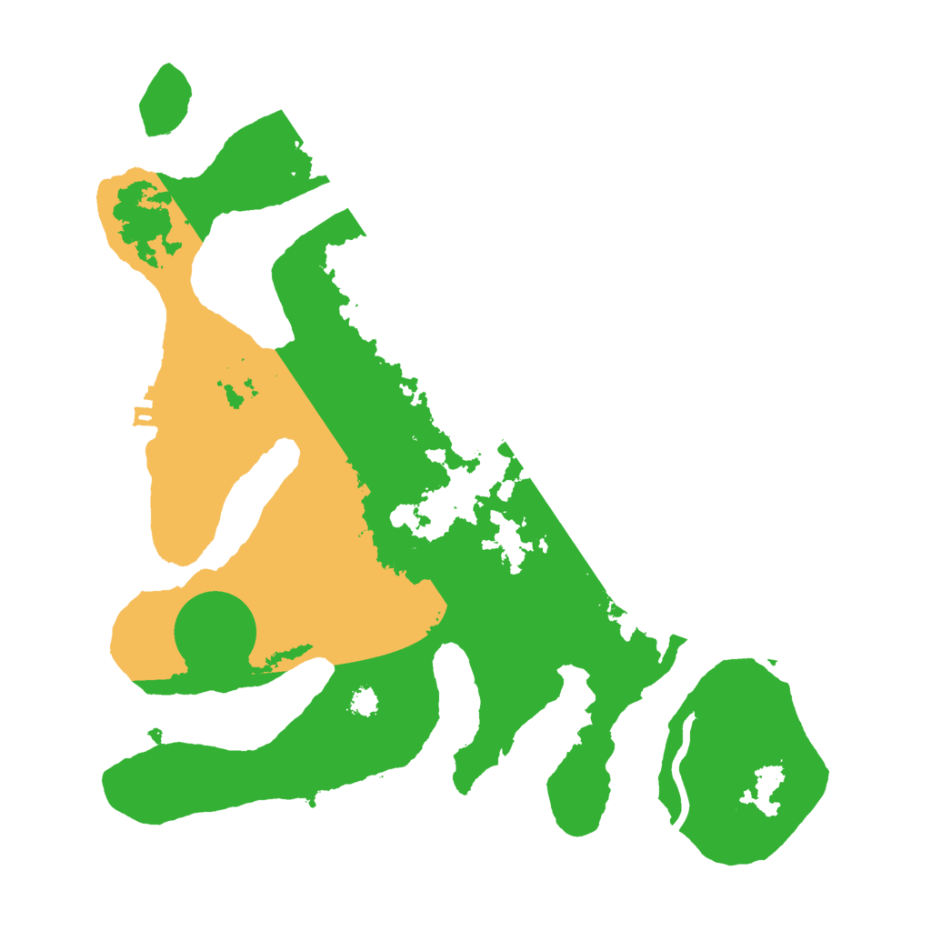 Biome Rust Map: Procedural Map, Size: 3000, Seed: 1198242147