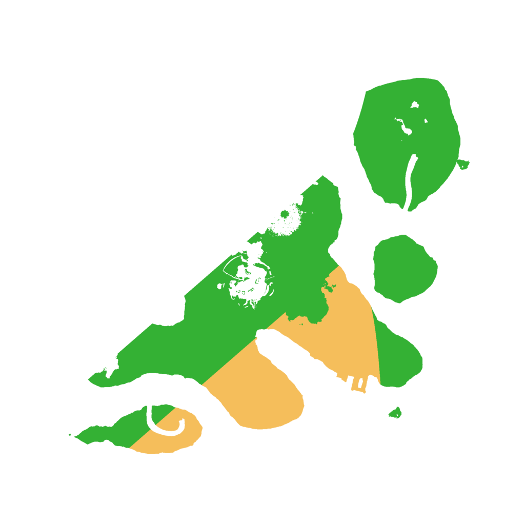 Biome Rust Map: Procedural Map, Size: 2195, Seed: 3056