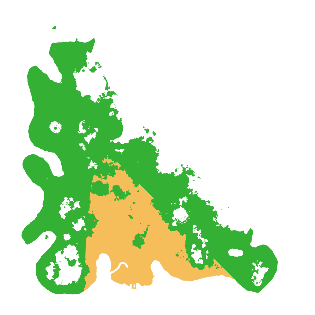 Biome Rust Map: Procedural Map, Size: 4050, Seed: 1254207147