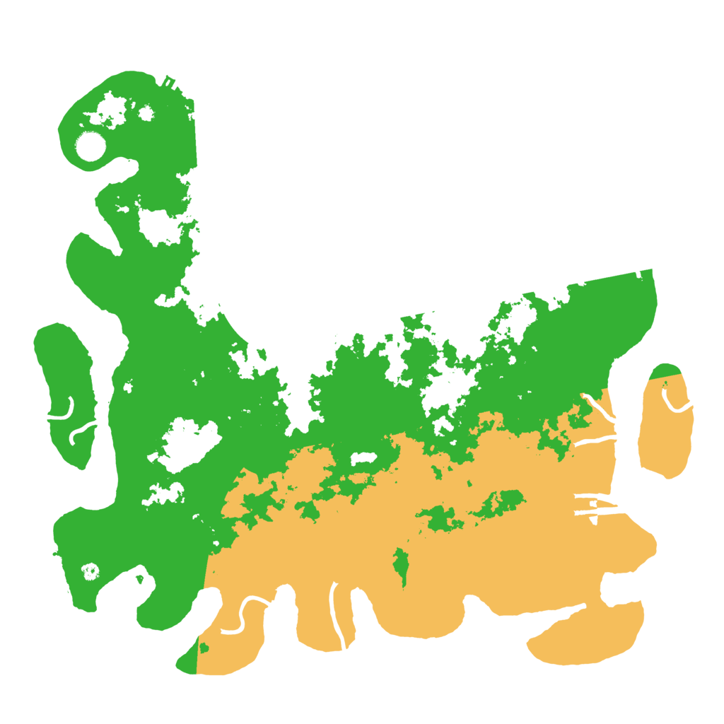 Biome Rust Map: Procedural Map, Size: 4300, Seed: 400