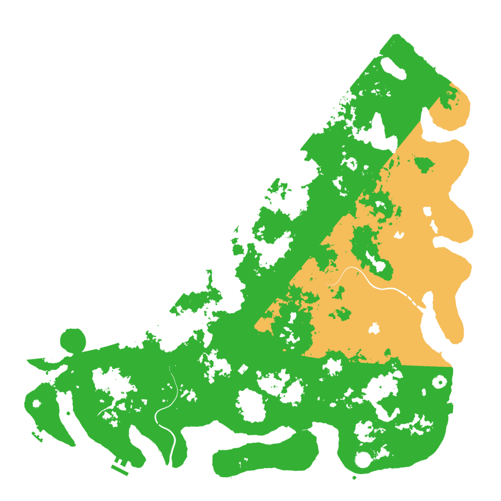 Biome Rust Map: Procedural Map, Size: 5500, Seed: 625800