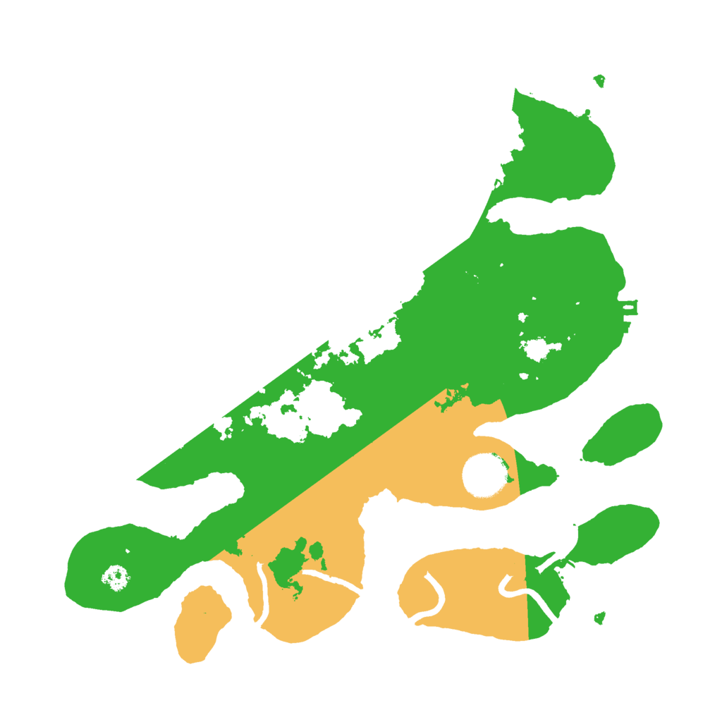 Biome Rust Map: Procedural Map, Size: 2900, Seed: 62458194