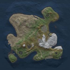 Thumbnail Rust Map: Procedural Map, Size: 2700, Seed: 4, 13 Monuments