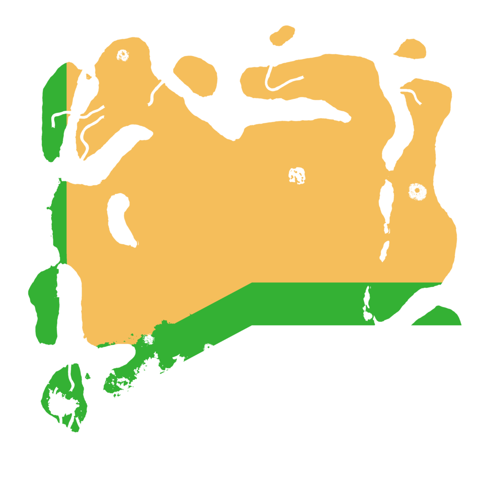 Biome Rust Map: Procedural Map, Size: 4300, Seed: 668912876