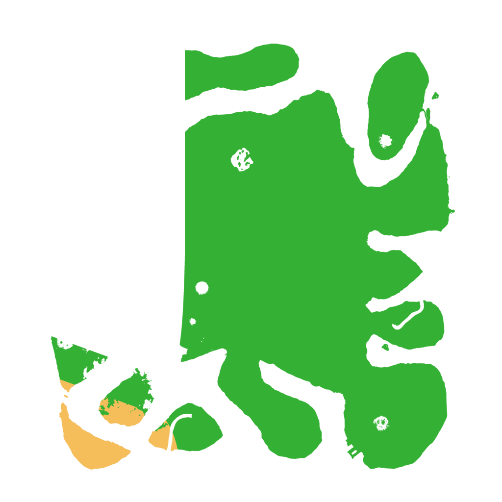 Biome Rust Map: Procedural Map, Size: 3500, Seed: 306877228