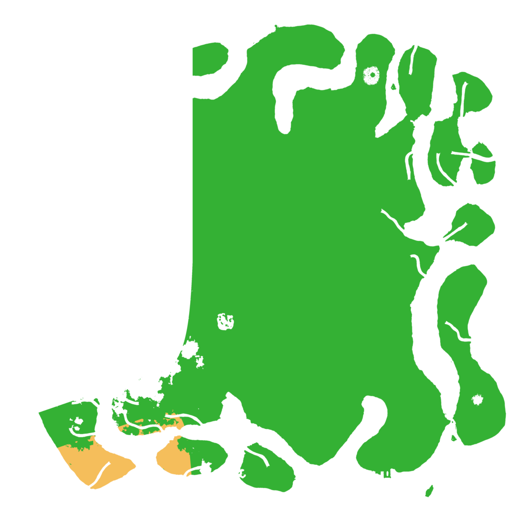 Biome Rust Map: Procedural Map, Size: 4500, Seed: 572502988