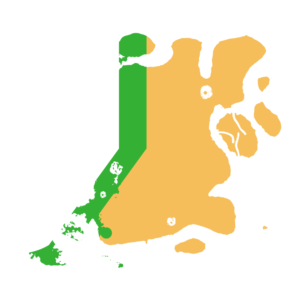 Biome Rust Map: Procedural Map, Size: 3500, Seed: 8186839