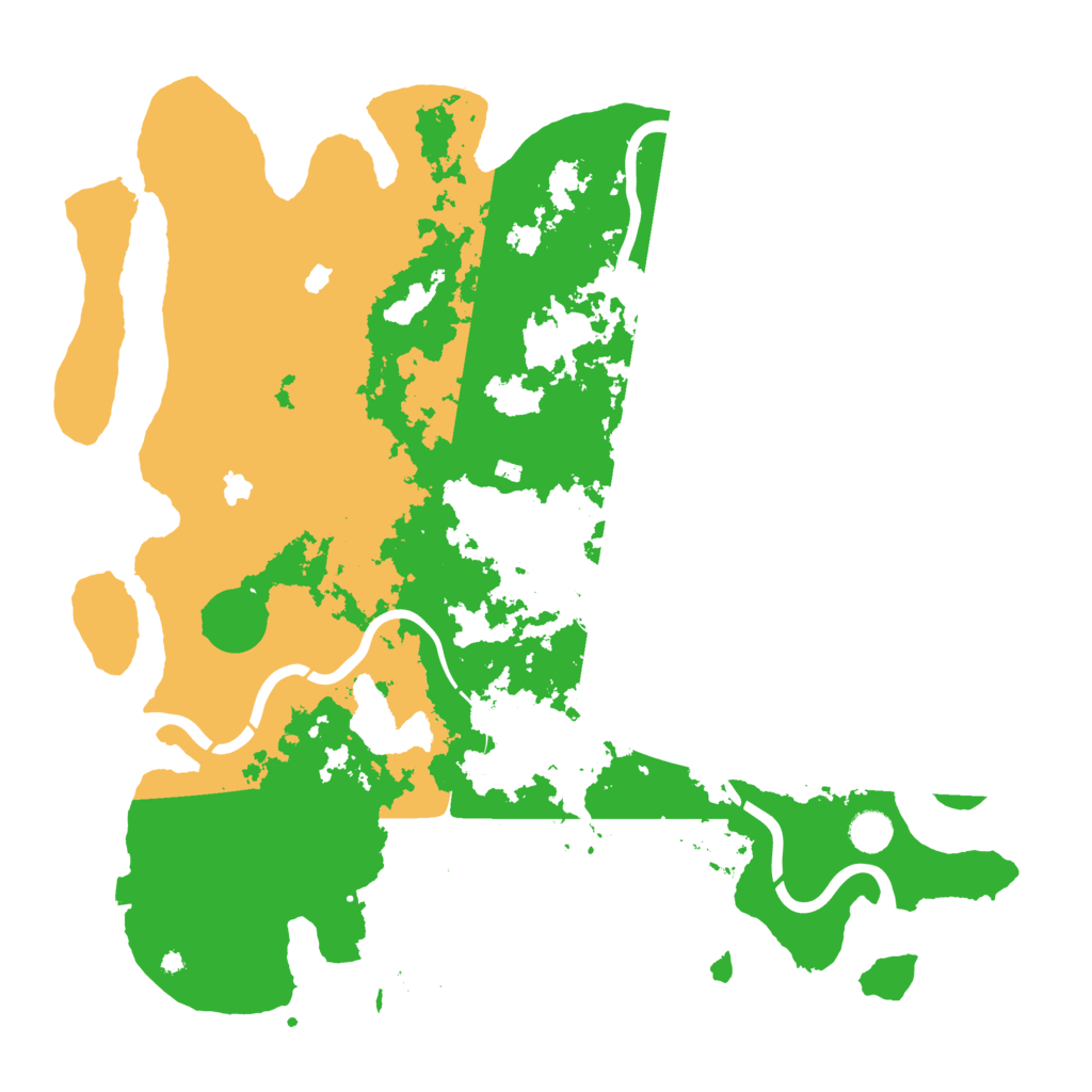 Biome Rust Map: Procedural Map, Size: 4500, Seed: 68420