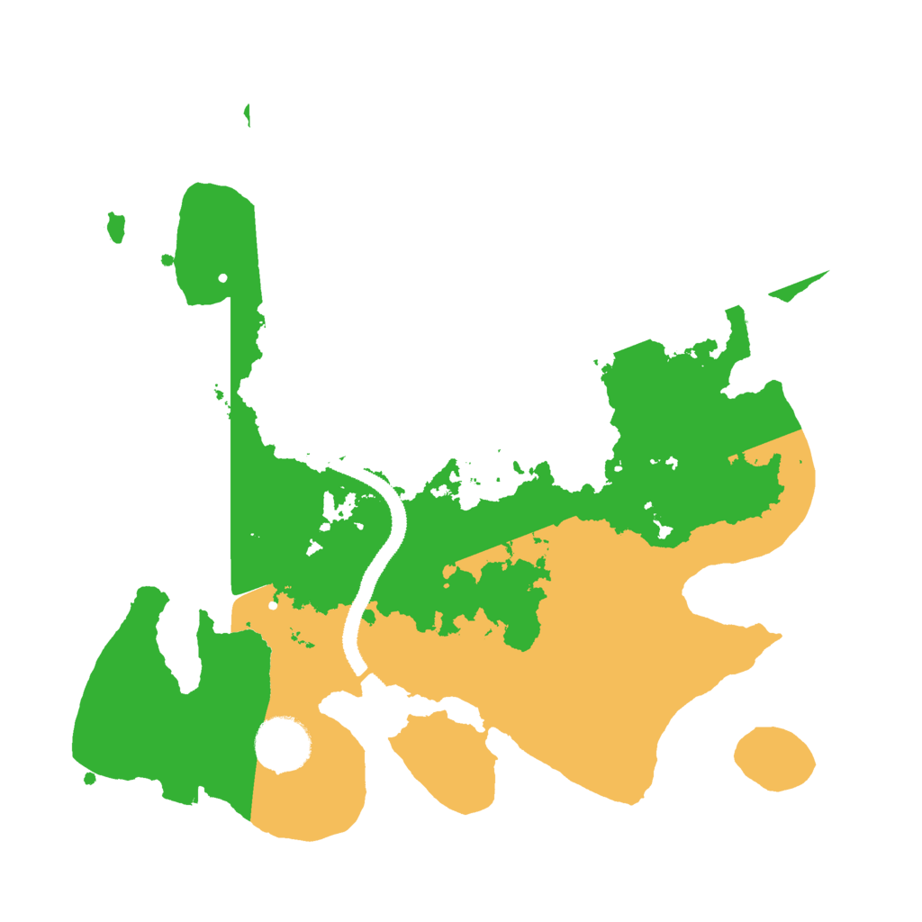 Biome Rust Map: Procedural Map, Size: 3000, Seed: 567844764