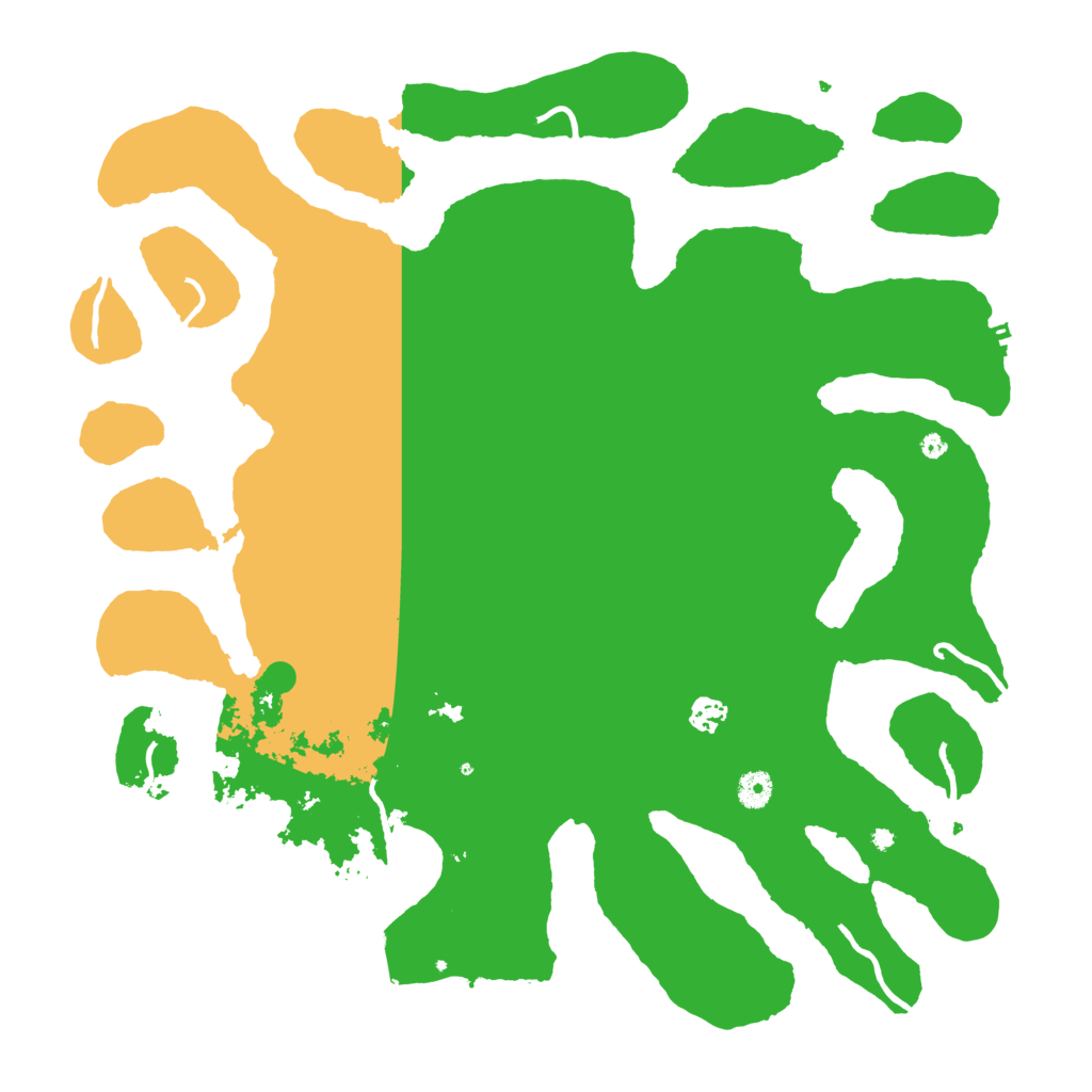 Biome Rust Map: Procedural Map, Size: 4500, Seed: 13259