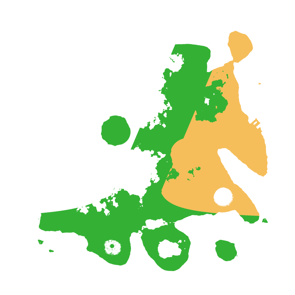 Biome Rust Map: Procedural Map, Size: 2800, Seed: 65655342