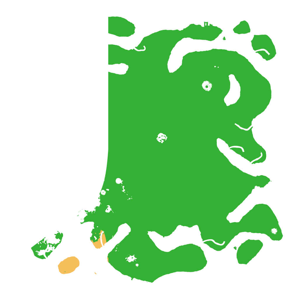 Biome Rust Map: Procedural Map, Size: 4600, Seed: 1756774459