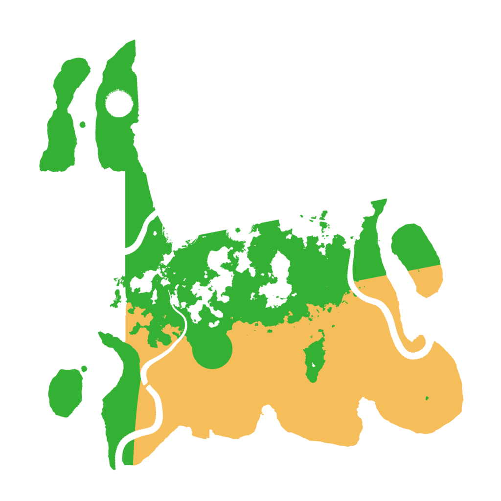 Biome Rust Map: Procedural Map, Size: 3294, Seed: 12350