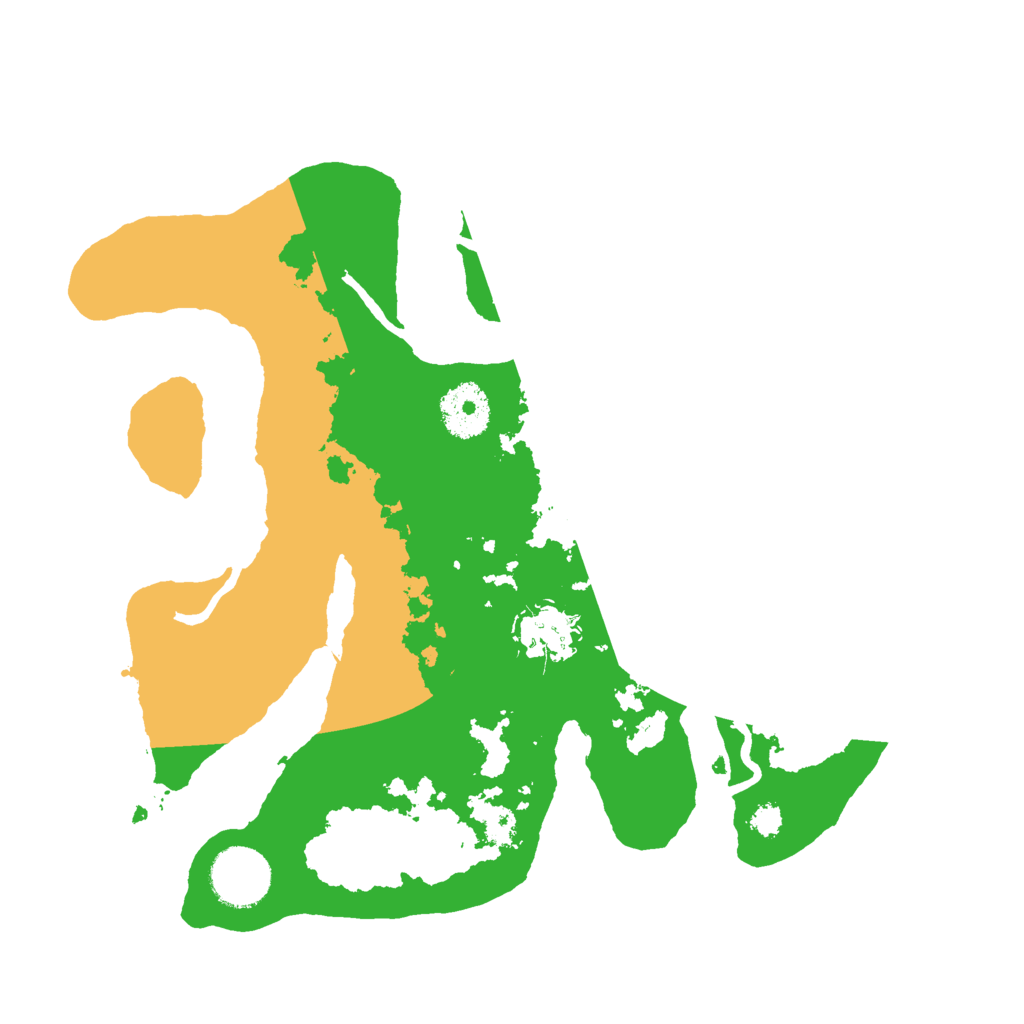 Biome Rust Map: Procedural Map, Size: 3000, Seed: 38745