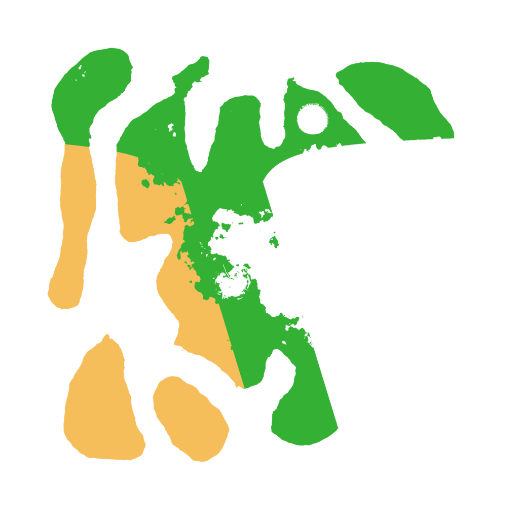 Biome Rust Map: Barren, Size: 3000, Seed: 743081