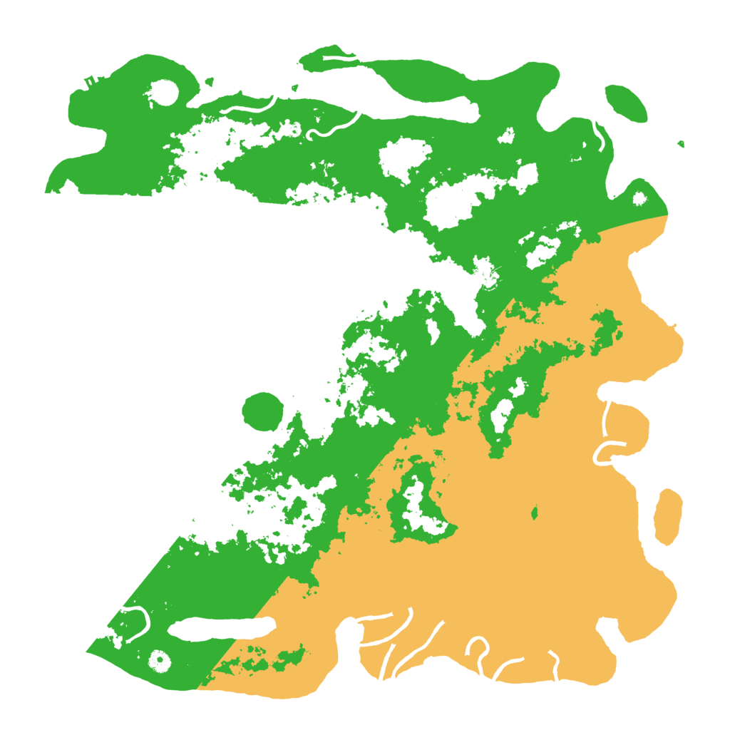 Biome Rust Map: Procedural Map, Size: 5000, Seed: 20210828
