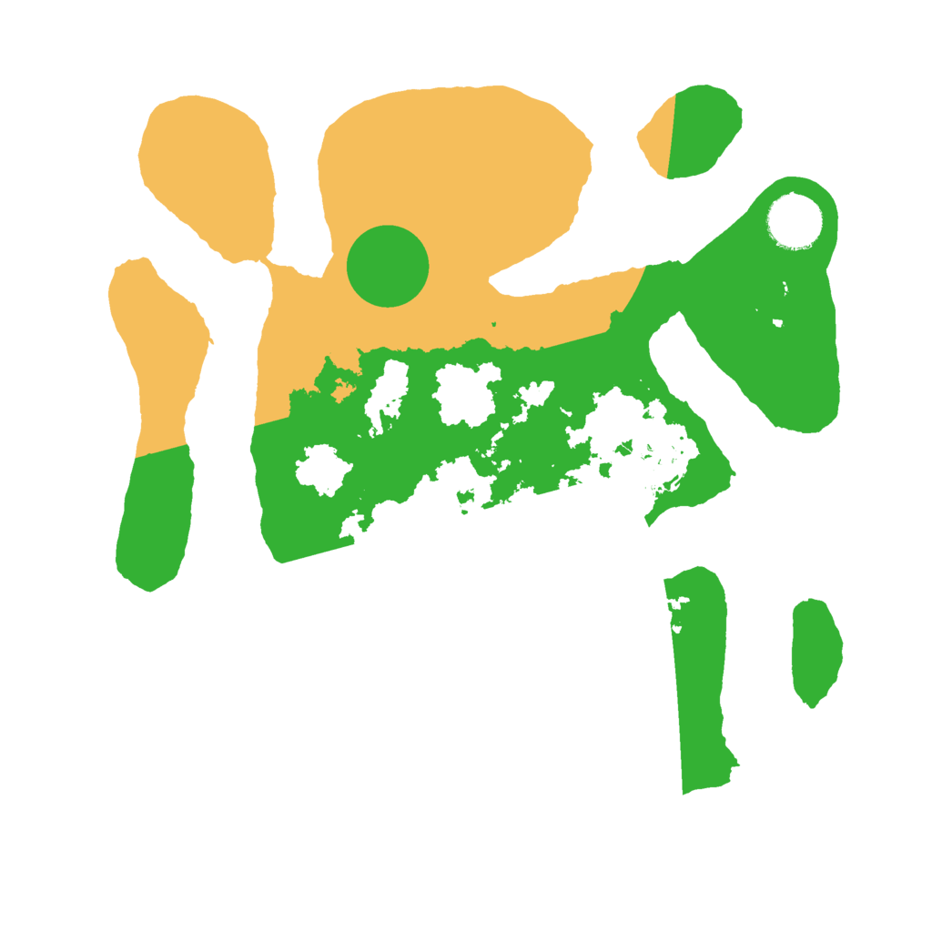 Biome Rust Map: Barren, Size: 3000, Seed: 837788