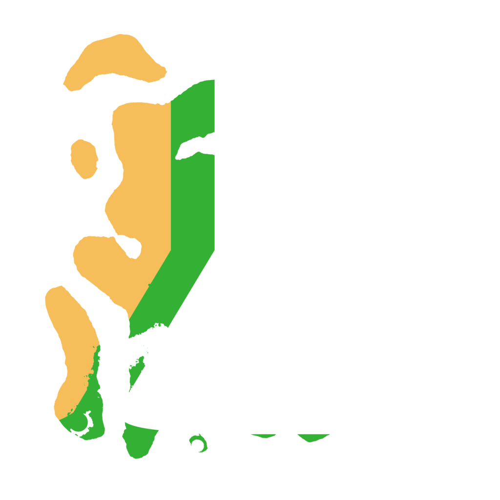 Biome Rust Map: Barren, Size: 3500, Seed: 216407796