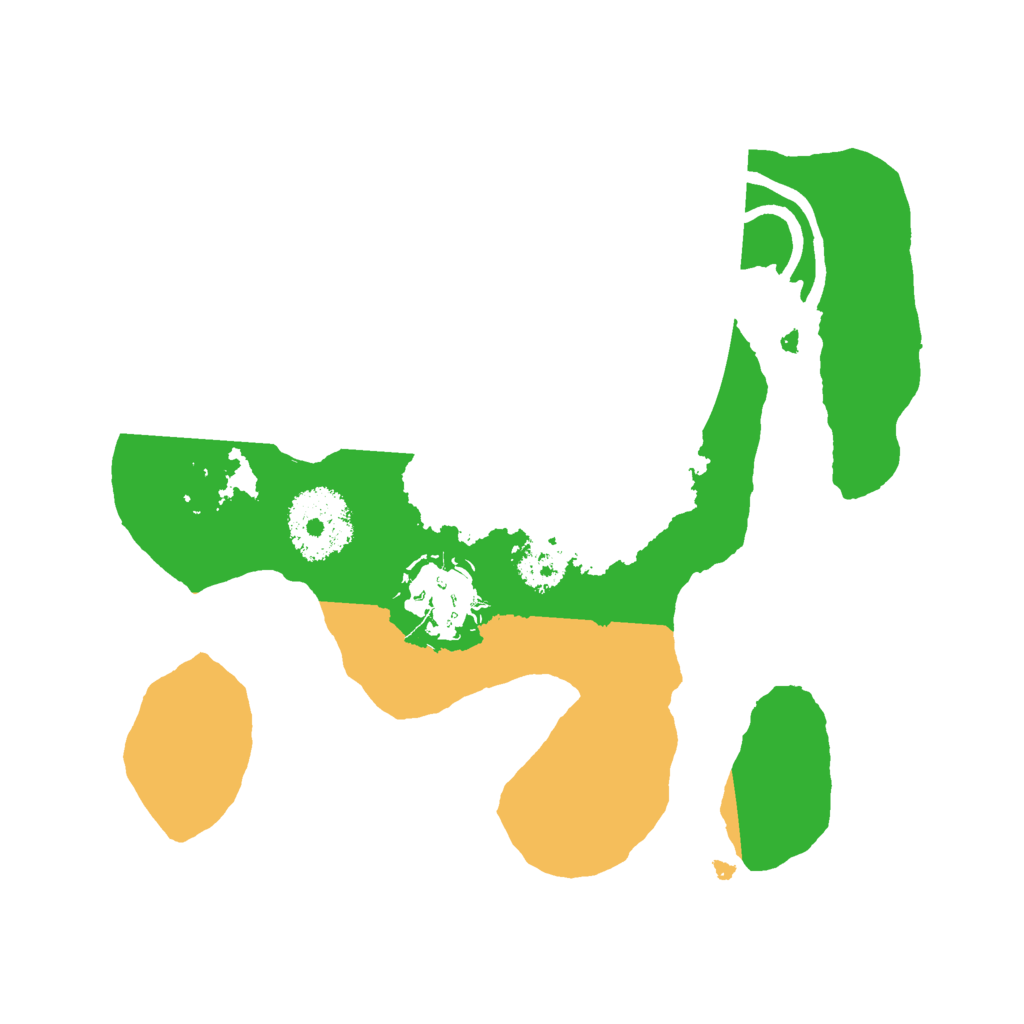 Biome Rust Map: Procedural Map, Size: 2300, Seed: 508