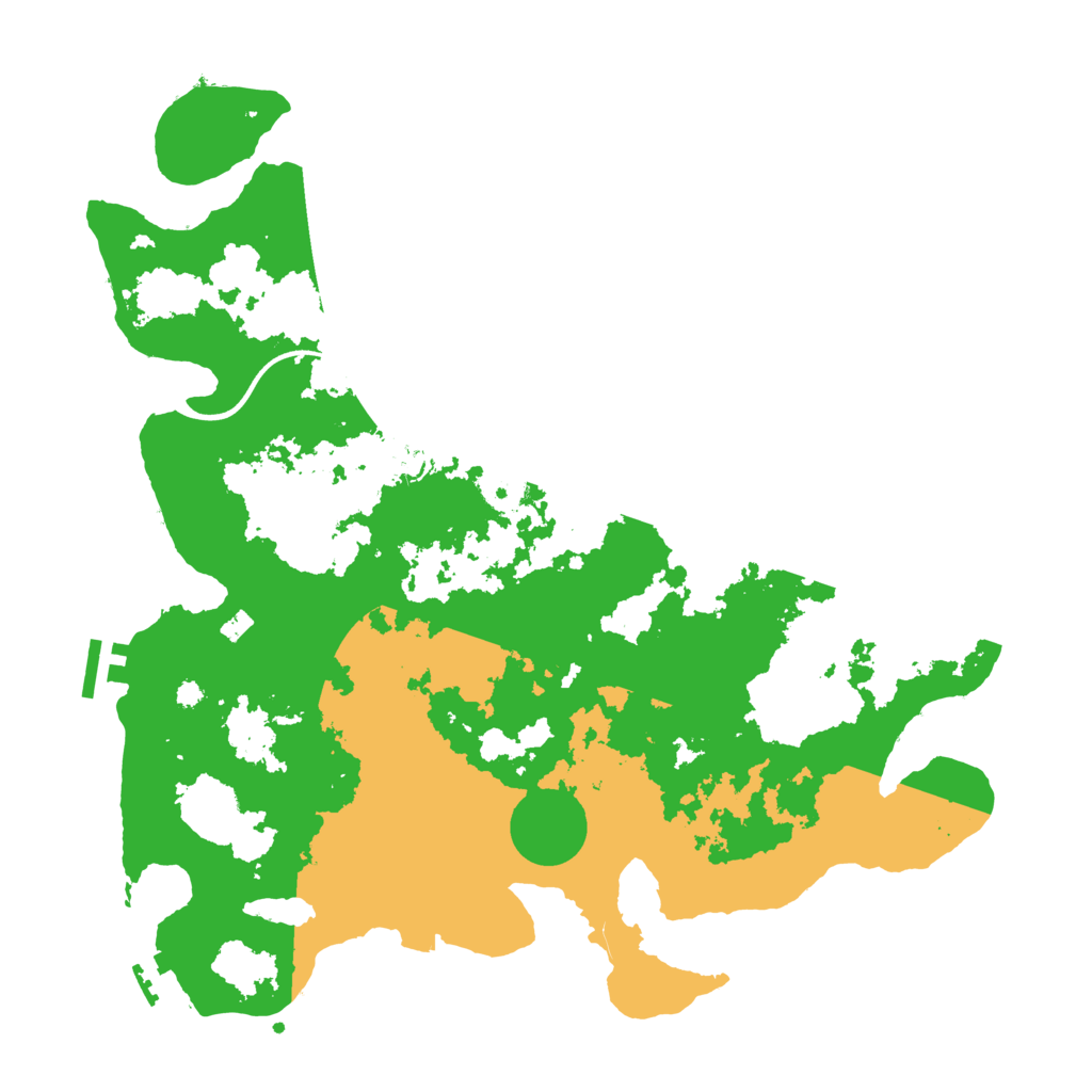 Biome Rust Map: Procedural Map, Size: 3750, Seed: 4592322