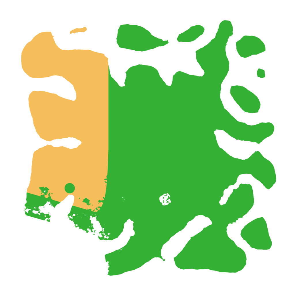 Biome Rust Map: Barren, Size: 3800, Seed: 228082021