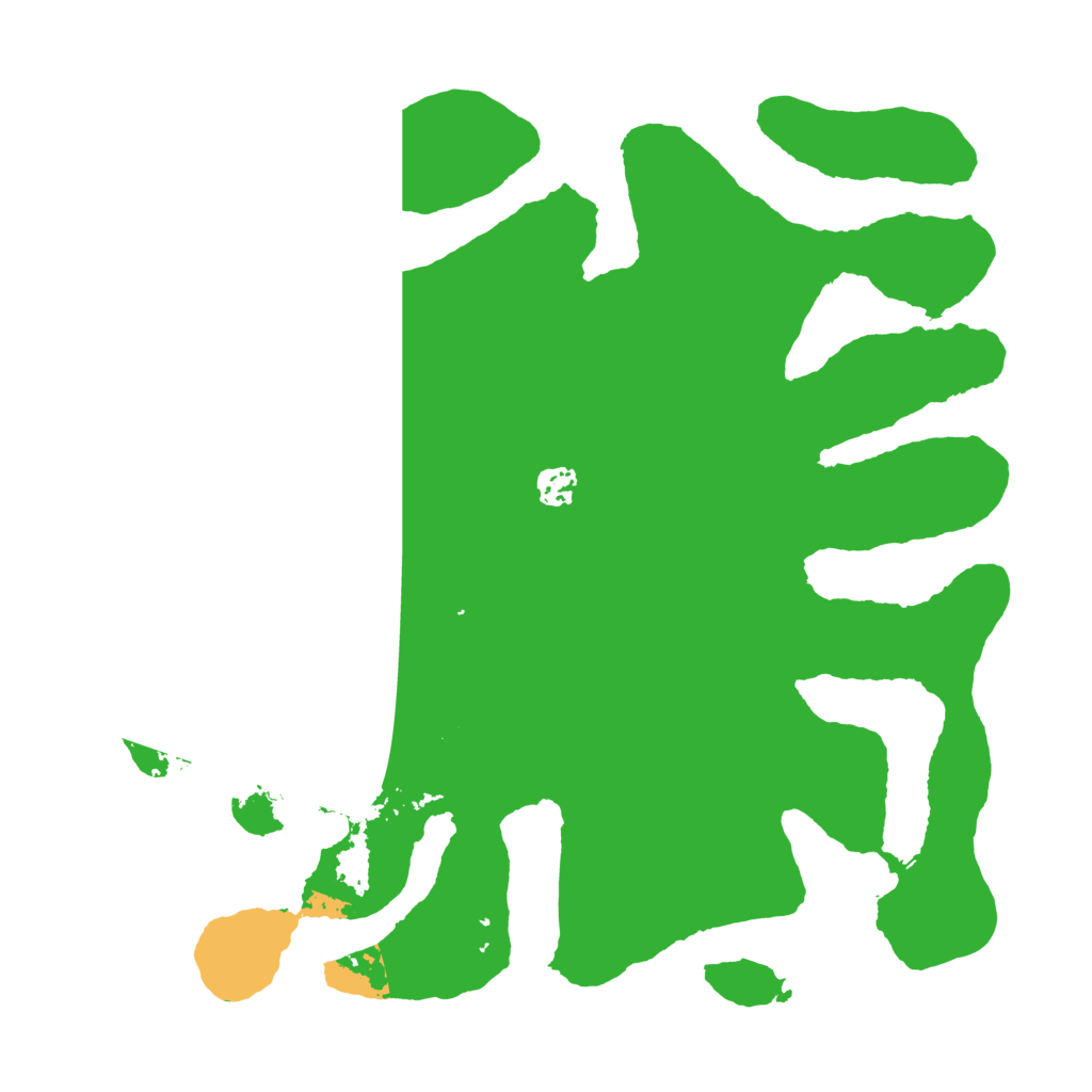 Biome Rust Map: Barren, Size: 4000, Seed: 580047694