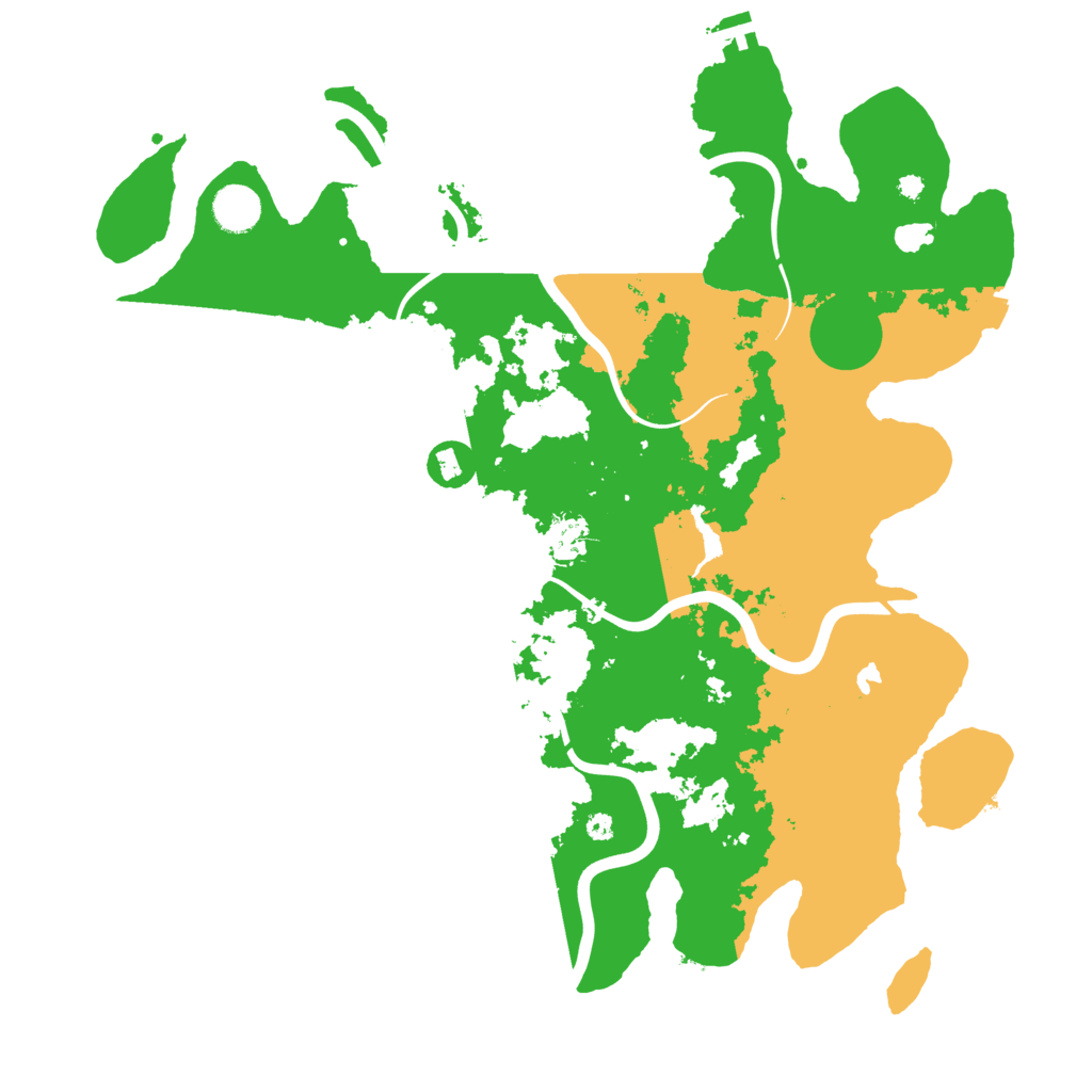 Biome Rust Map: Procedural Map, Size: 4000, Seed: 6899603