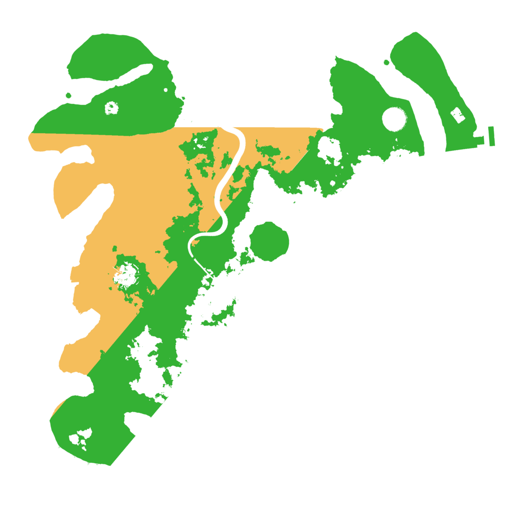 Biome Rust Map: Procedural Map, Size: 3750, Seed: 6677632