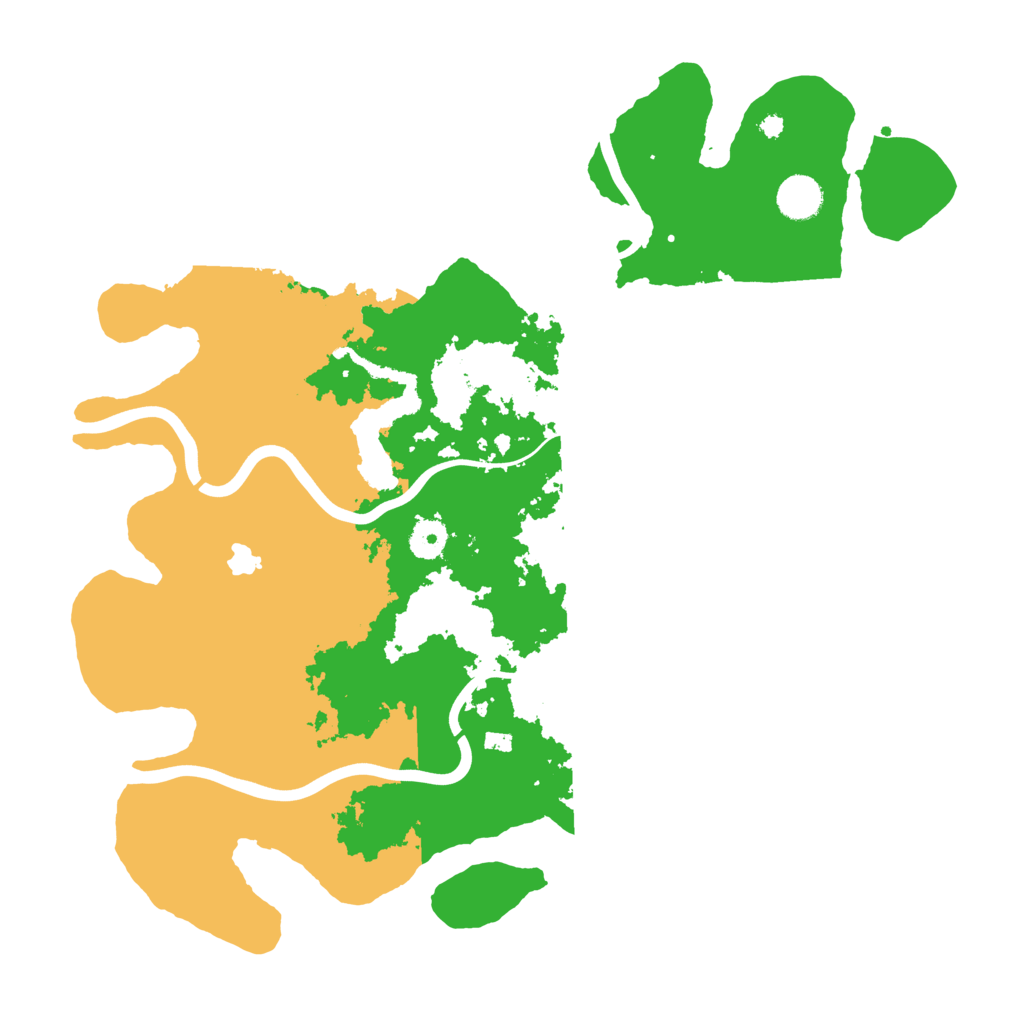 Biome Rust Map: Procedural Map, Size: 4000, Seed: 69445481