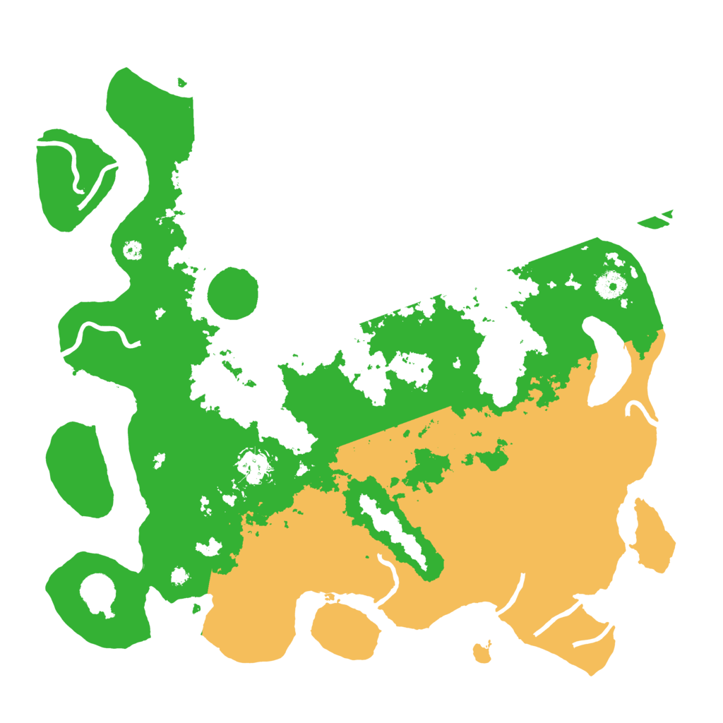Biome Rust Map: Procedural Map, Size: 3800, Seed: 1278219205