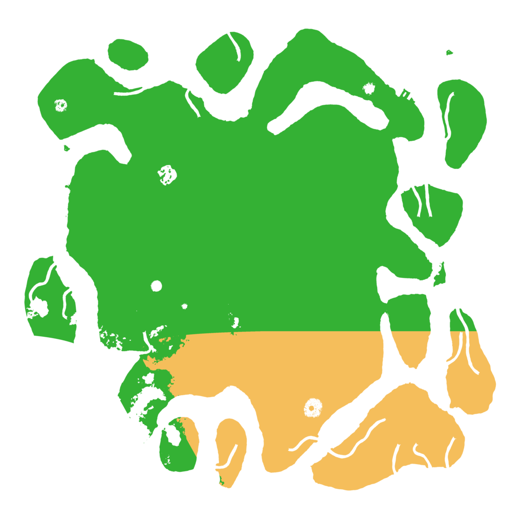 Biome Rust Map: Procedural Map, Size: 4200, Seed: 225588