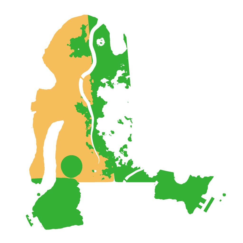 Biome Rust Map: Procedural Map, Size: 3000, Seed: 1832581136