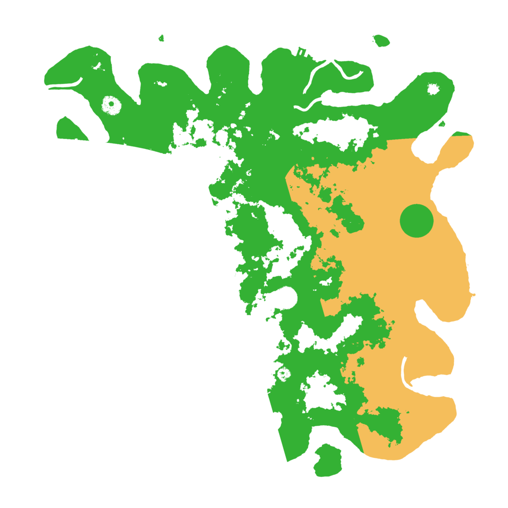 Biome Rust Map: Procedural Map, Size: 4000, Seed: 651684