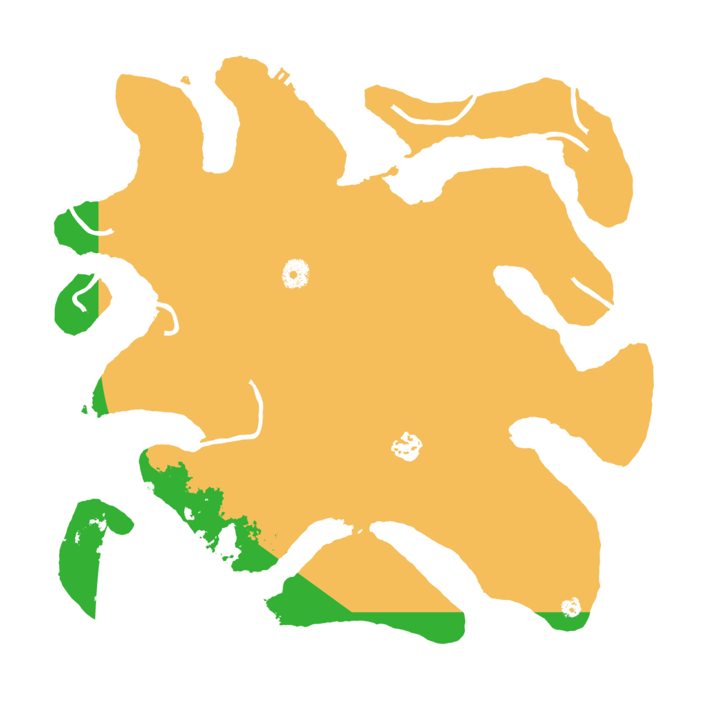 Biome Rust Map: Procedural Map, Size: 3700, Seed: 177172874