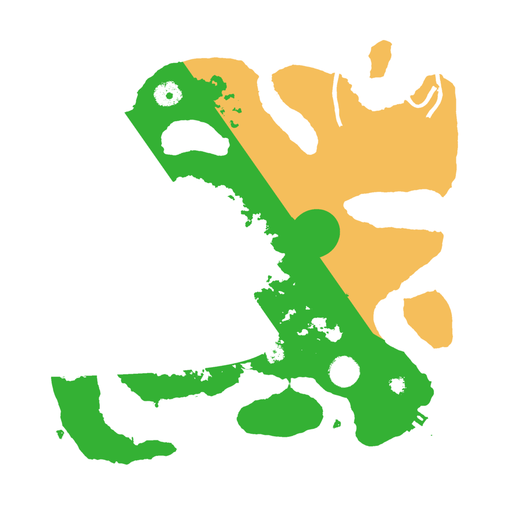 Biome Rust Map: Procedural Map, Size: 3000, Seed: 1004401661