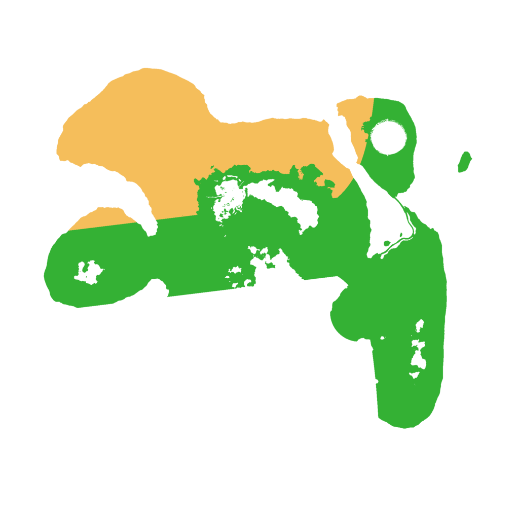 Biome Rust Map: Barren, Size: 2670, Seed: 6816564