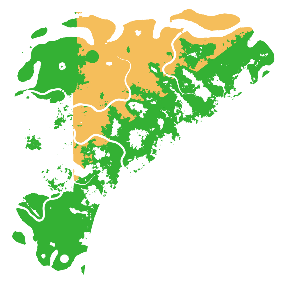 Biome Rust Map: Procedural Map, Size: 6000, Seed: 916482753