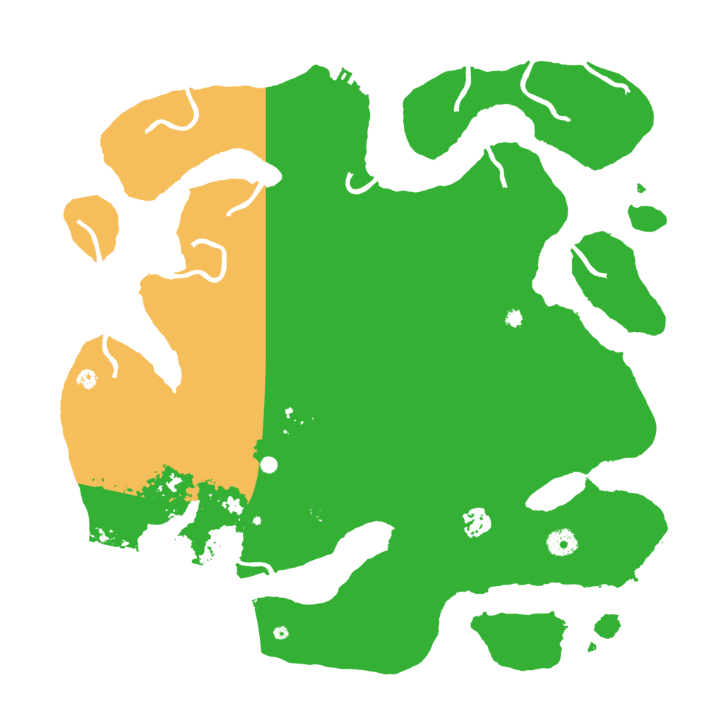 Biome Rust Map: Procedural Map, Size: 3800, Seed: 1119905487