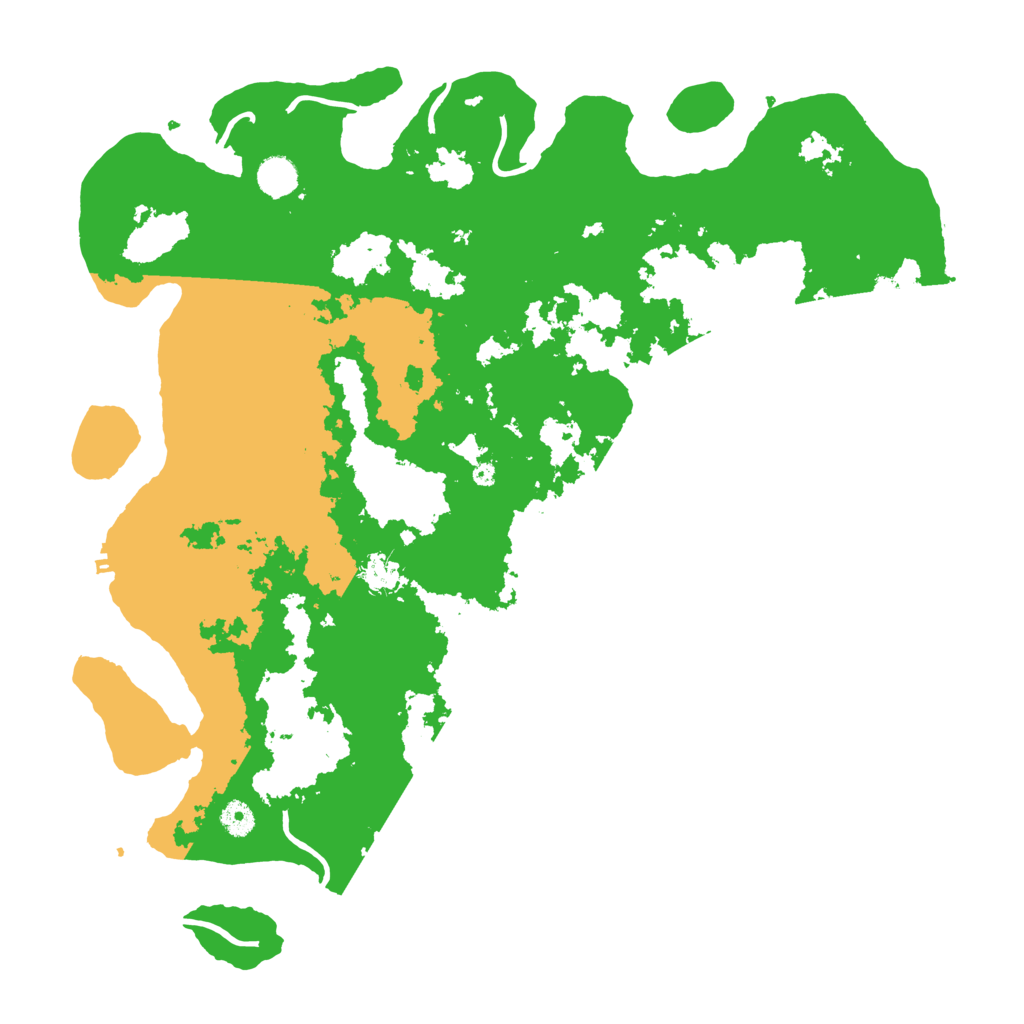 Biome Rust Map: Procedural Map, Size: 4500, Seed: 187361