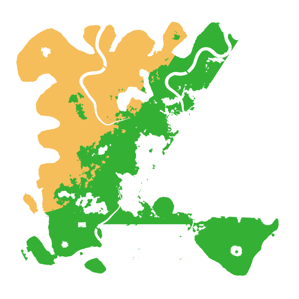 Biome Rust Map: Procedural Map, Size: 4000, Seed: 254758836