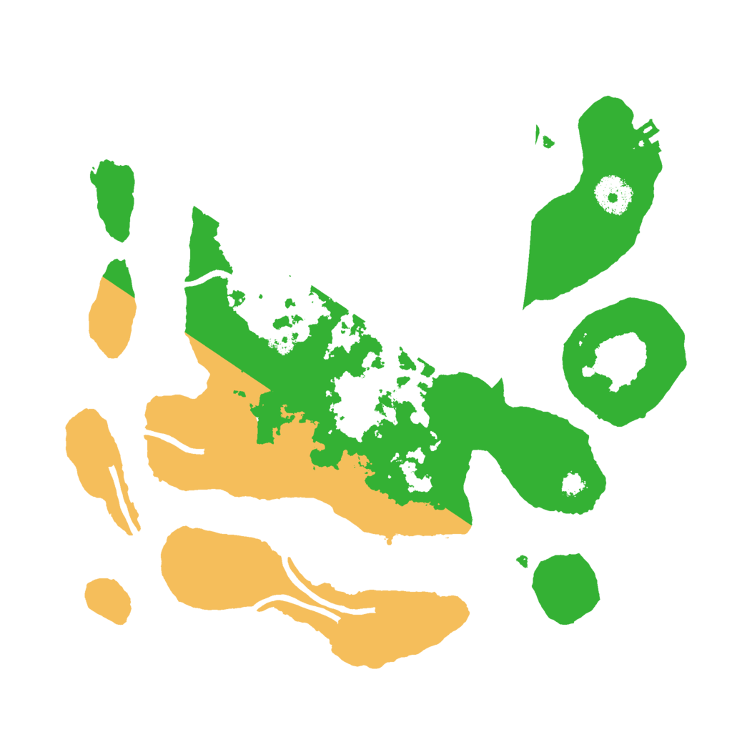 Biome Rust Map: Procedural Map, Size: 3000, Seed: 435953906