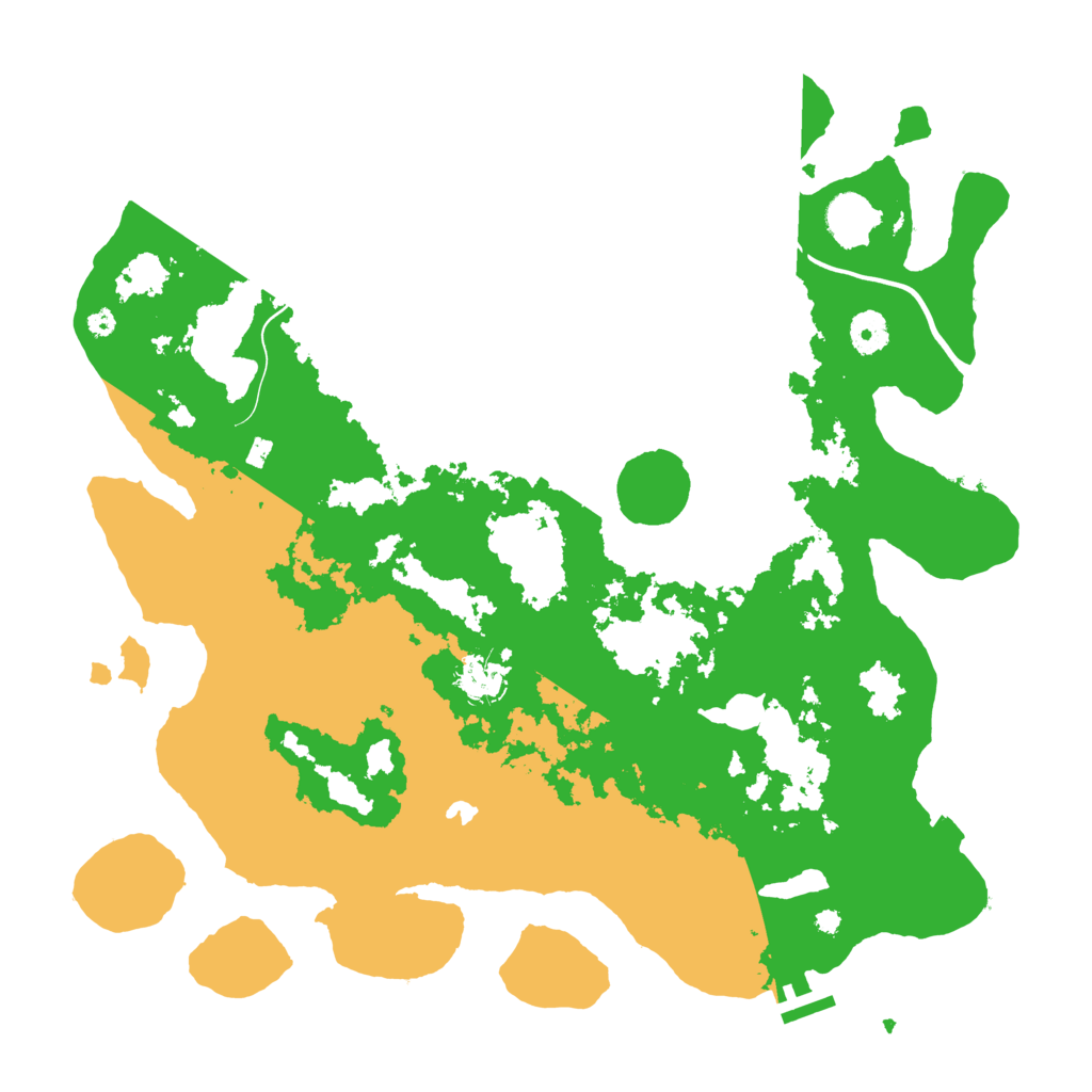 Biome Rust Map: Procedural Map, Size: 4000, Seed: 1005907314