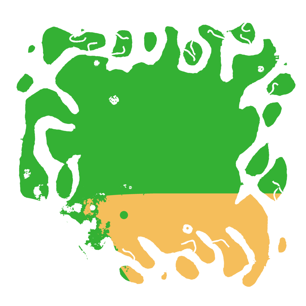 Biome Rust Map: Procedural Map, Size: 5000, Seed: 4635