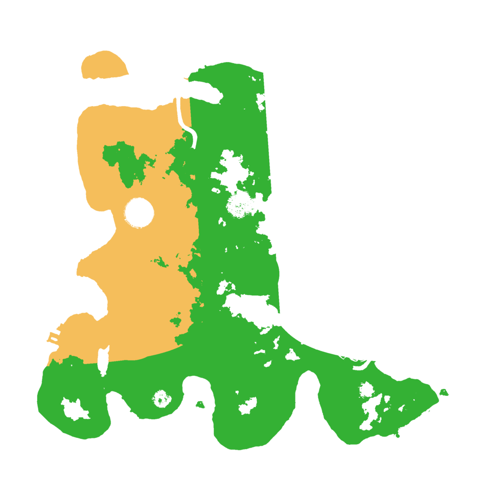 Biome Rust Map: Procedural Map, Size: 3000, Seed: 87466383
