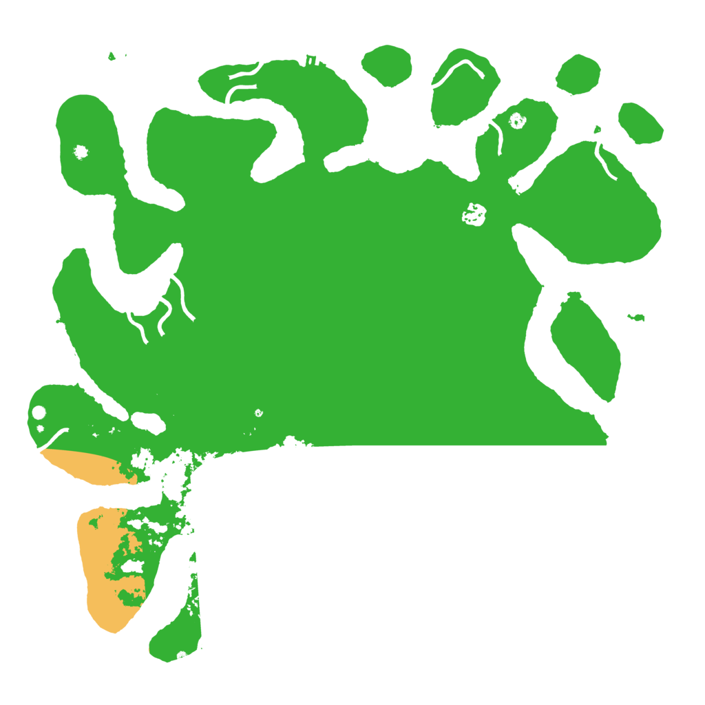 Biome Rust Map: Procedural Map, Size: 4500, Seed: 33649