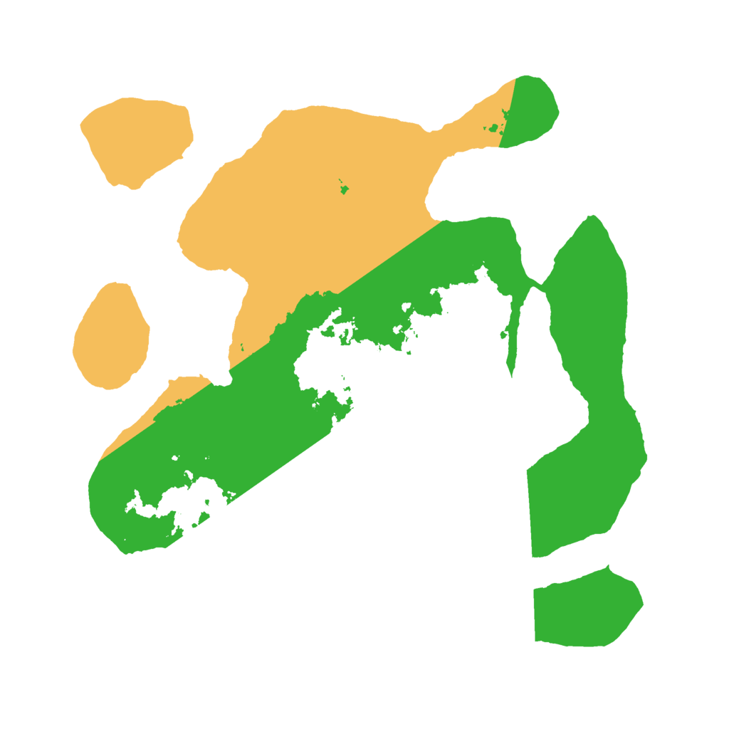 Biome Rust Map: Barren, Size: 2700, Seed: 209754334