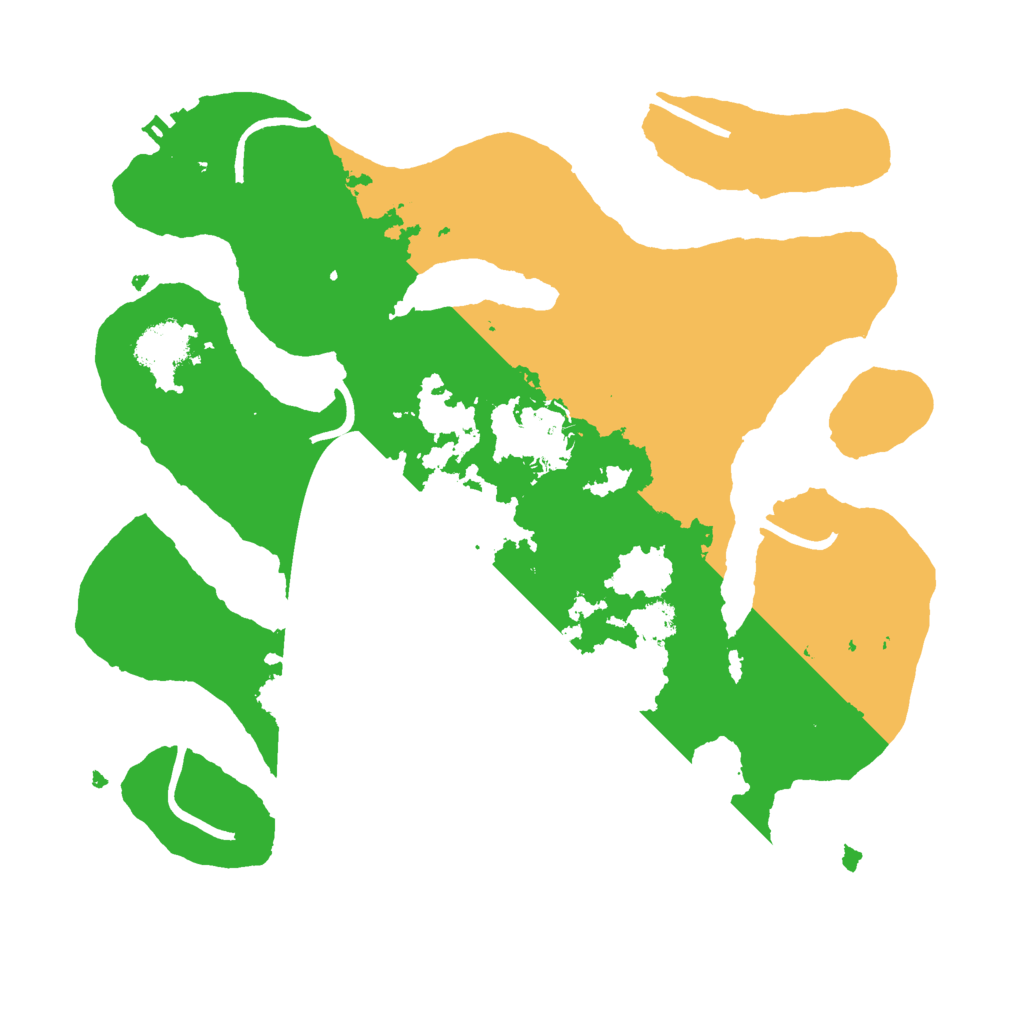 Biome Rust Map: Procedural Map, Size: 3000, Seed: 2105823457