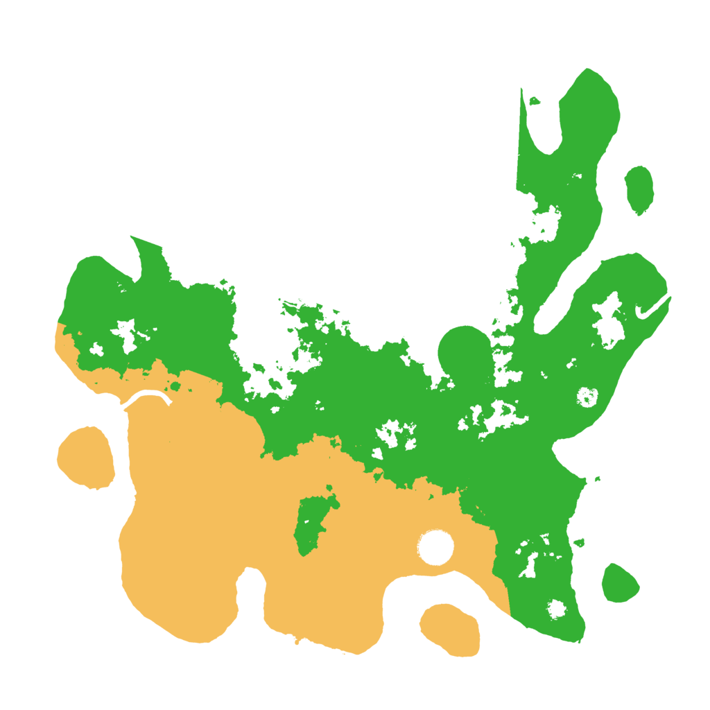 Biome Rust Map: Procedural Map, Size: 3500, Seed: 1624948